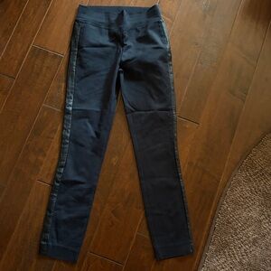 New NWOT Flavio Castellani Black Leggings 38 XXS